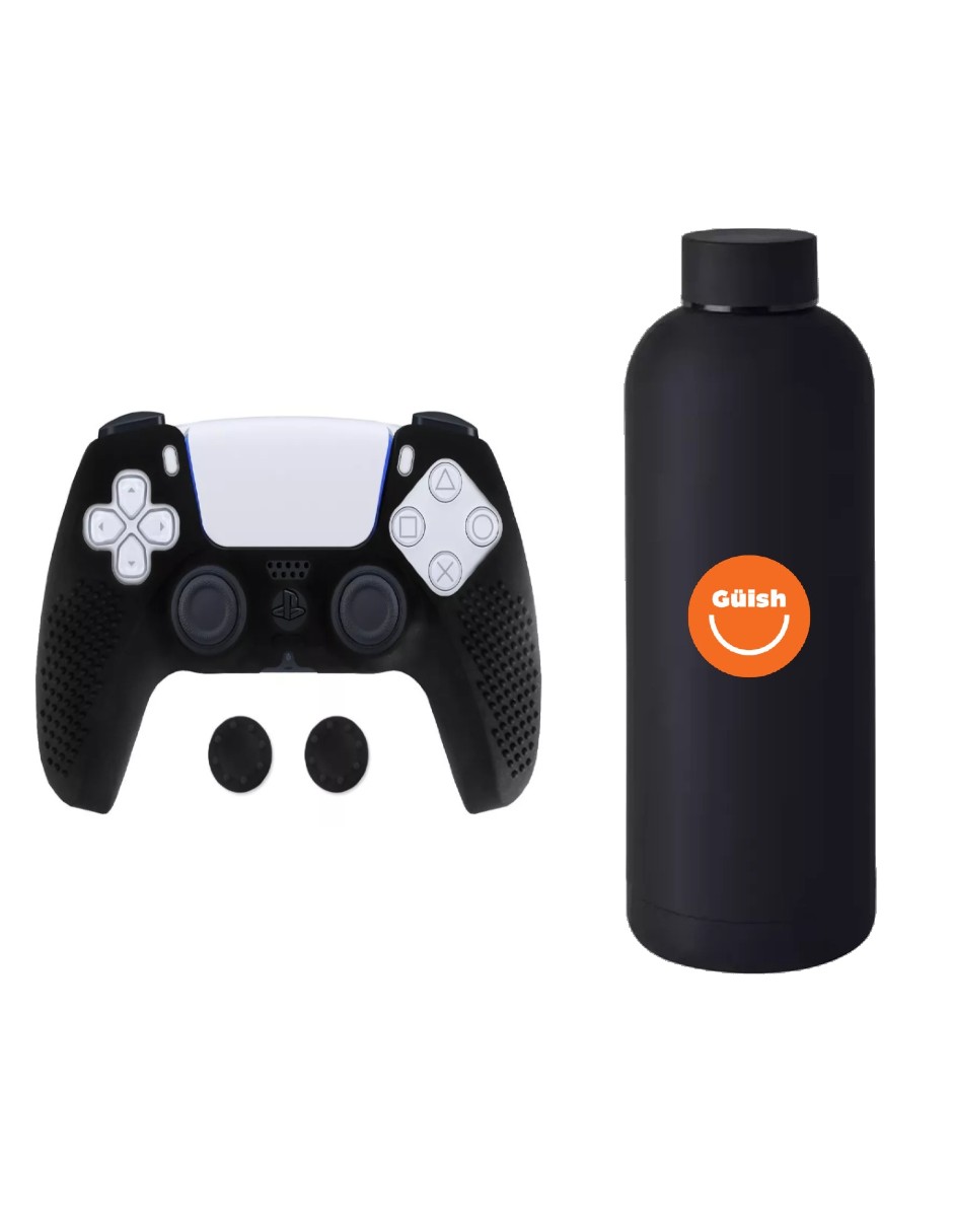 Foto 3 pulgar | Funda Negra Güish para Control PlayStation 5