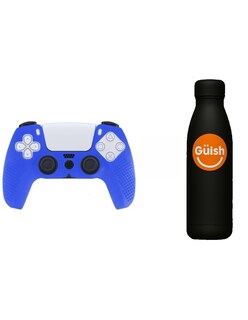 Foto 1 | Protector Silicon Control Ps5 Azul + Gratis Termo Güish De Regalo