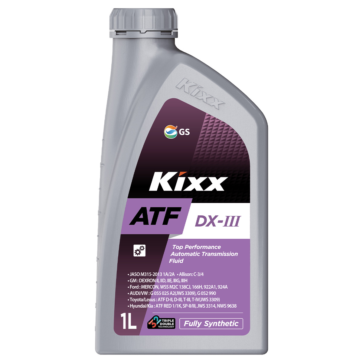Aceite Para Transmisión Automática Kixx Sintético Atf Dx-iii, 1l