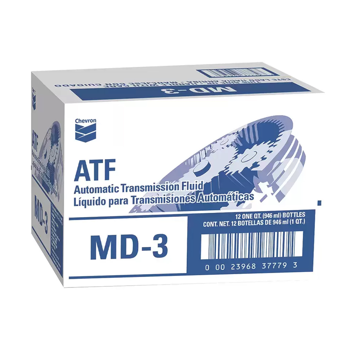 Foto 4 pulgar | Líquido Transmisión Automática Chevron Atf Md-3 12pz