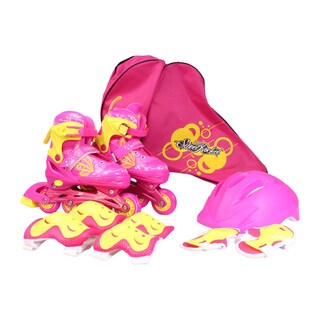 Foto 1 | Patines Sweet Rocket Rosas con Kit de Protección