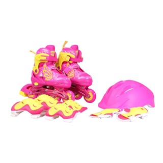 Foto 2 | Patines Sweet Rocket Rosas con Kit de Protección