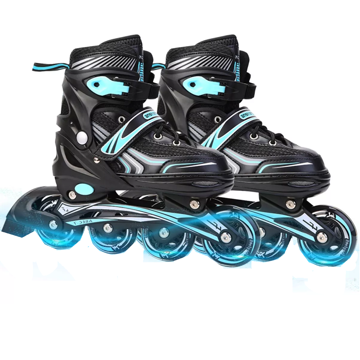 Patines Profesionales Eo Safe Imports Esi11111 Negros Ajustables