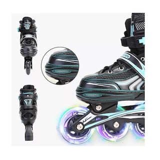 Foto 2 | Patines Profesionales Eo Safe Imports Esi11111 Negros Ajustables