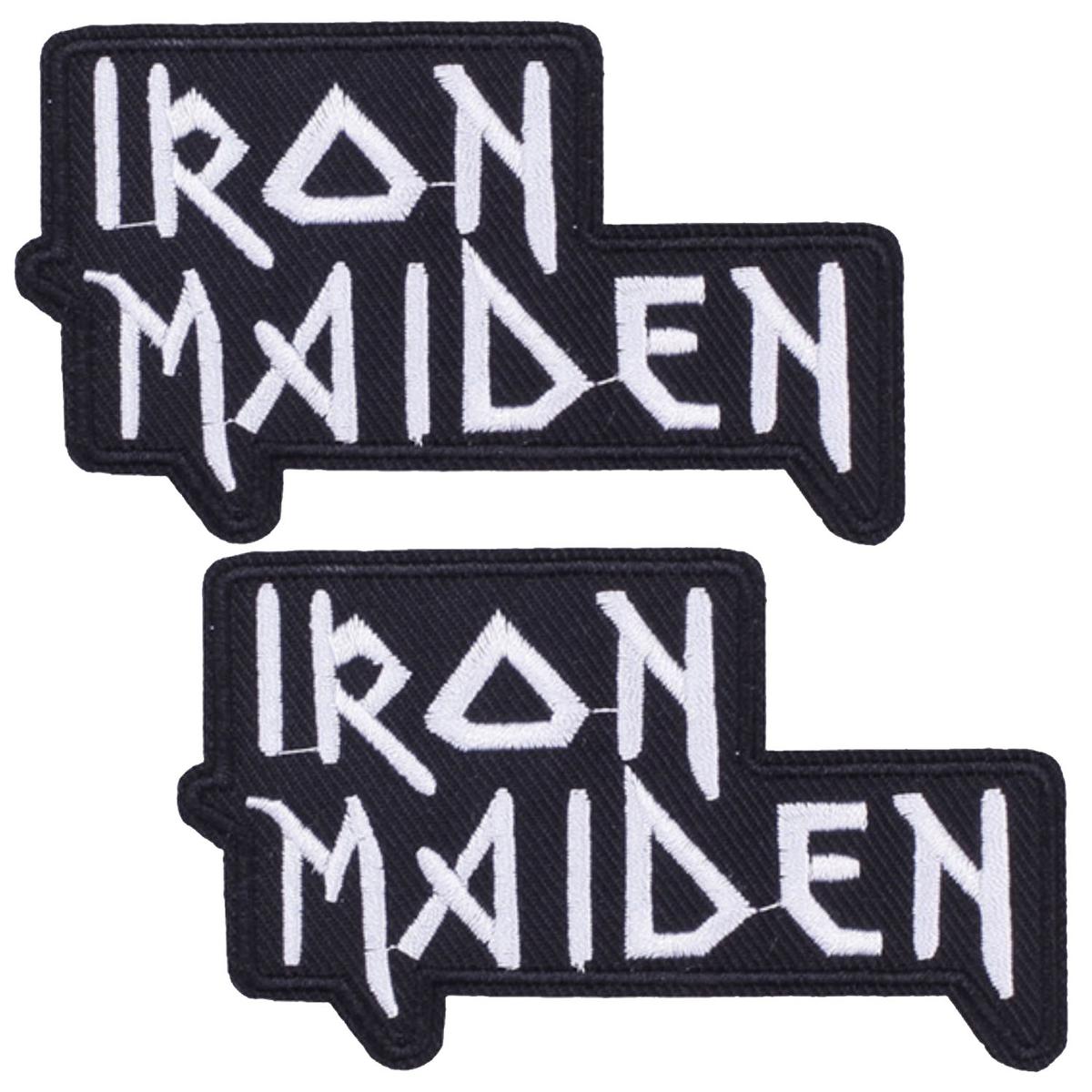 Parches de Ropa Iron Maiden Patchpros Mxics-002 2 pzas Multicolor