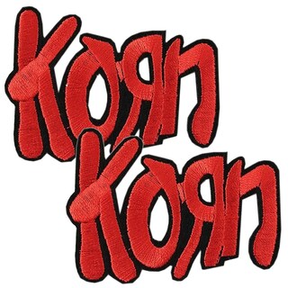Foto 1 | Parches De Korn Patchpros Mxrkn-002 Korn Negro/rojo
