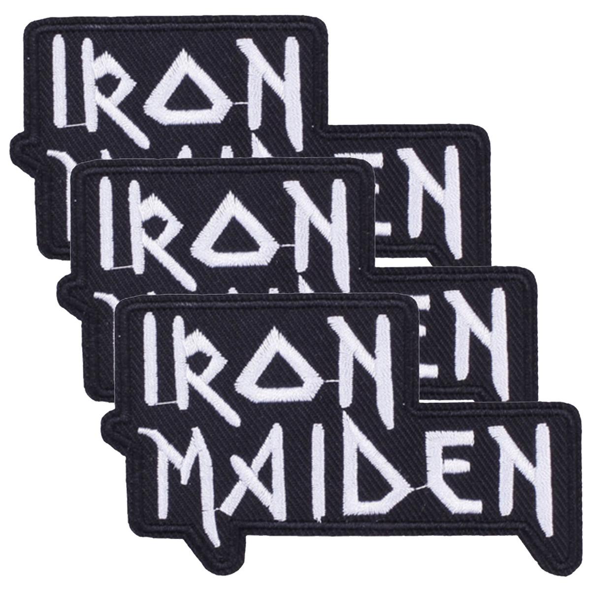 Parches Bordados Iron Maiden Patchpros Mxics-003 3 pzas Multicolor