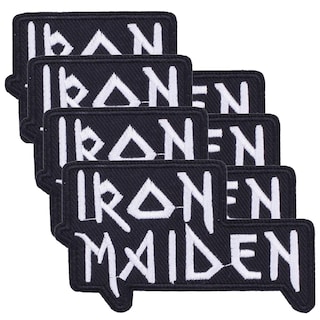 Foto 1 | Parches de Moda Iron Maiden PatchPros Mxics-004 Multicolor 4 Piezas