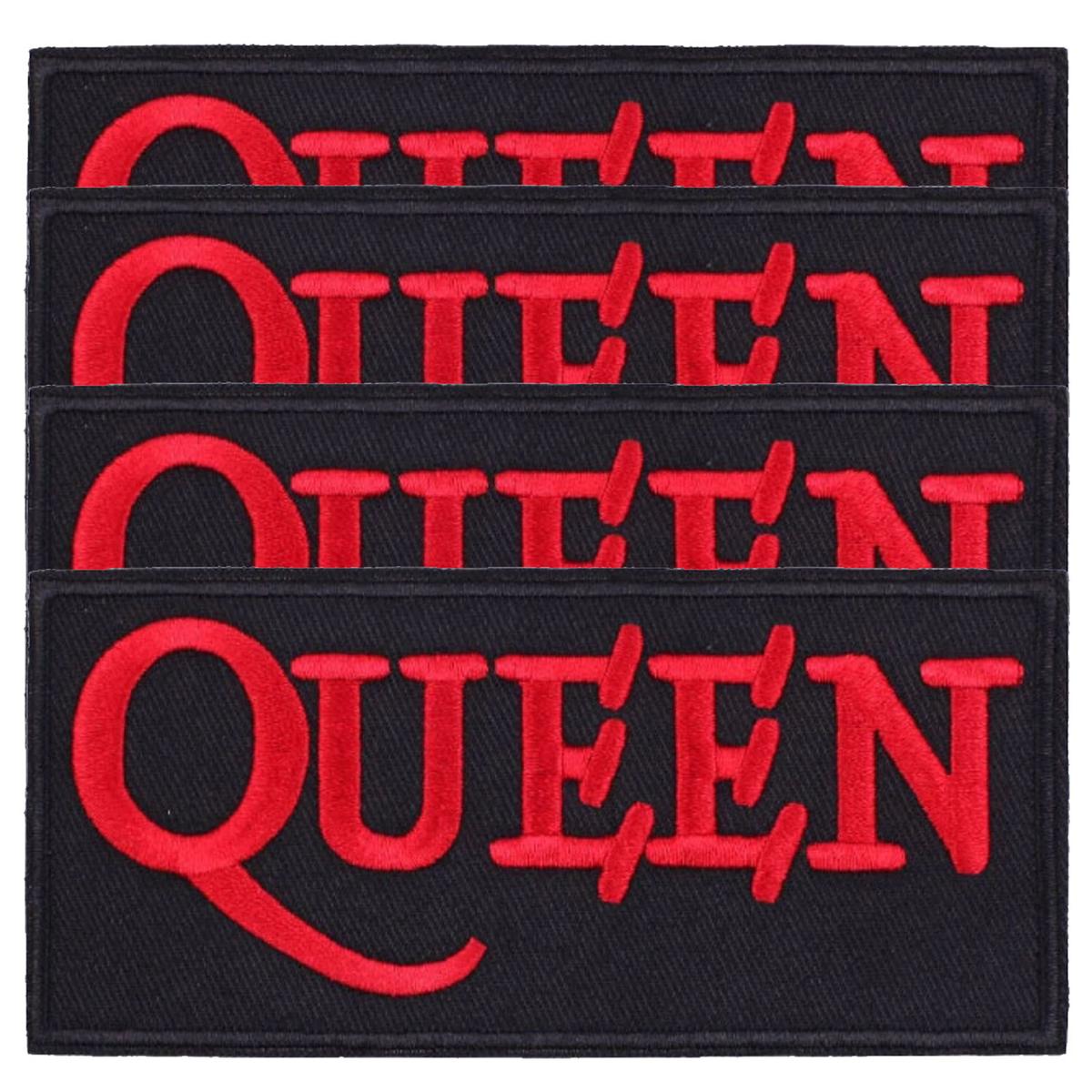 Foto 1 | Queen Parches Modernos  Patchpros  Mxuee-004  Queen  Negro/rojo