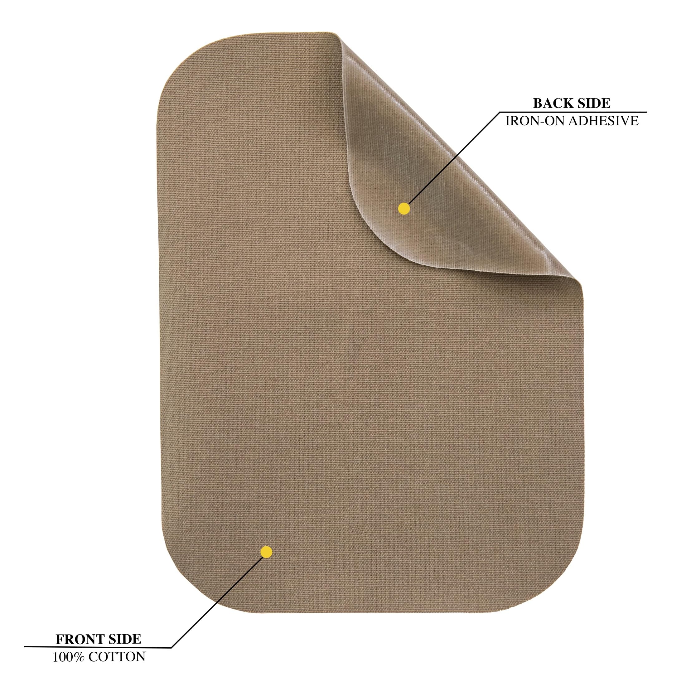 Foto 3 | Parches de Sarga Termoadhesivos Bondex Beige de 5 x 7 cm 2 Unidades - Venta Internacional