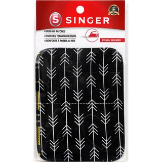 Foto 2 | Set De Parches Termoadhesivos Singer Con Estampado Decorativo De Tela Con Plantilla - Venta Internacional.