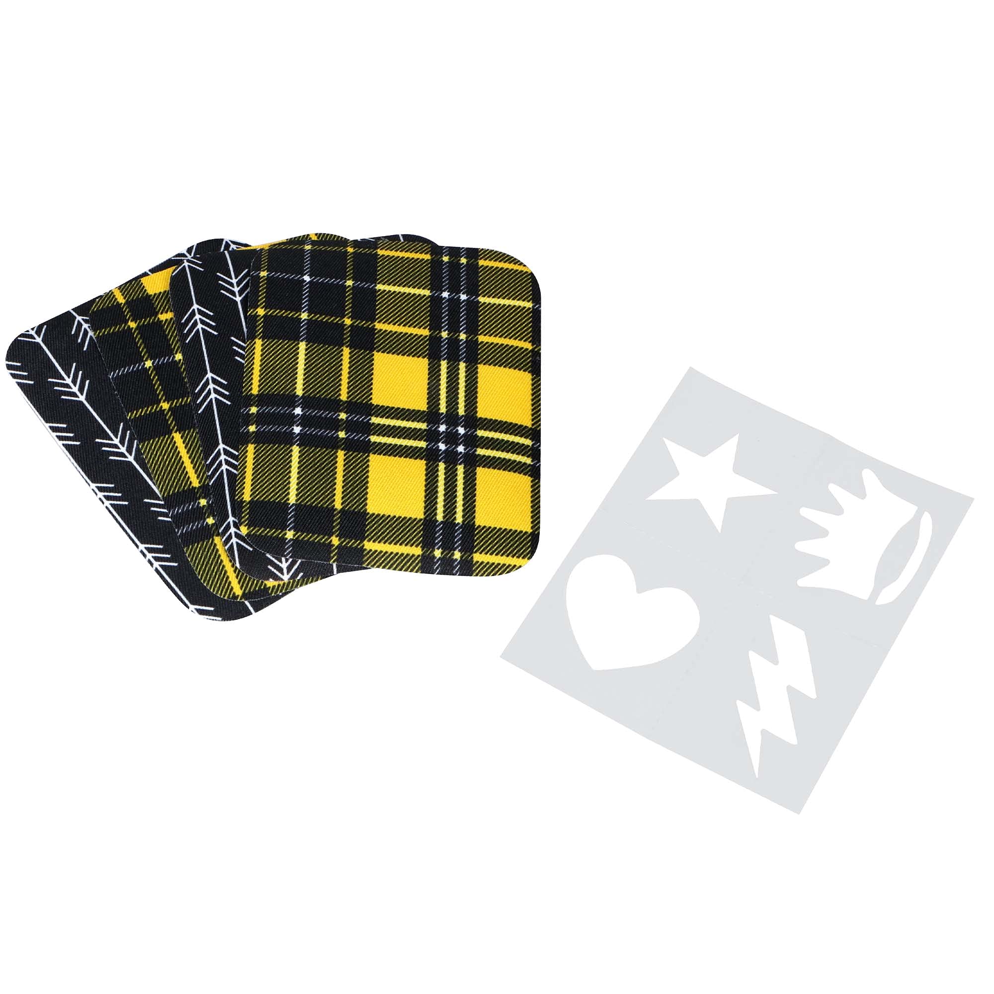 Foto 3 | Set De Parches Termoadhesivos Singer Con Estampado Decorativo De Tela Con Plantilla - Venta Internacional.