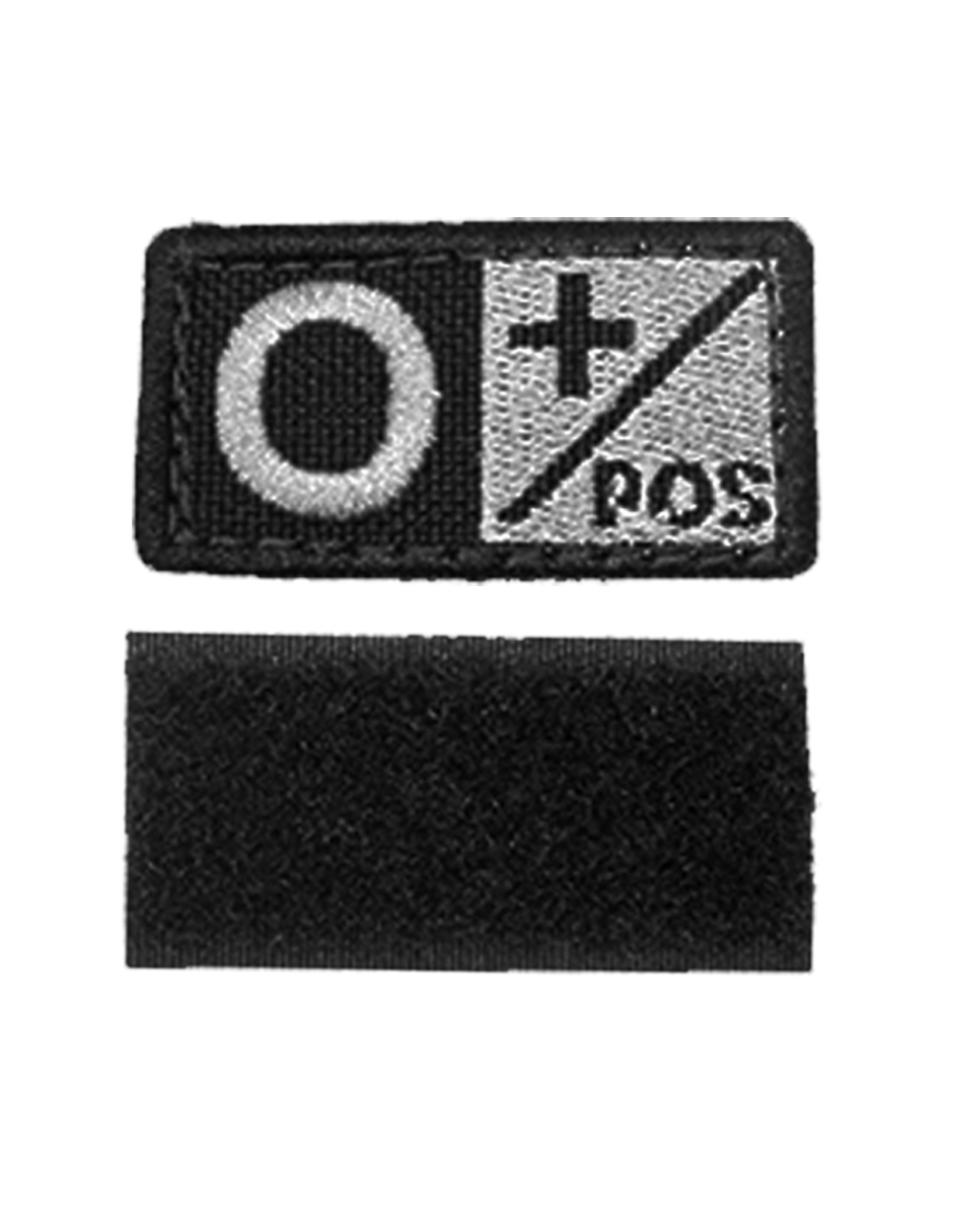 Foto 3 pulgar | Parche de Ropa Condor Tipo de Sangre Gris