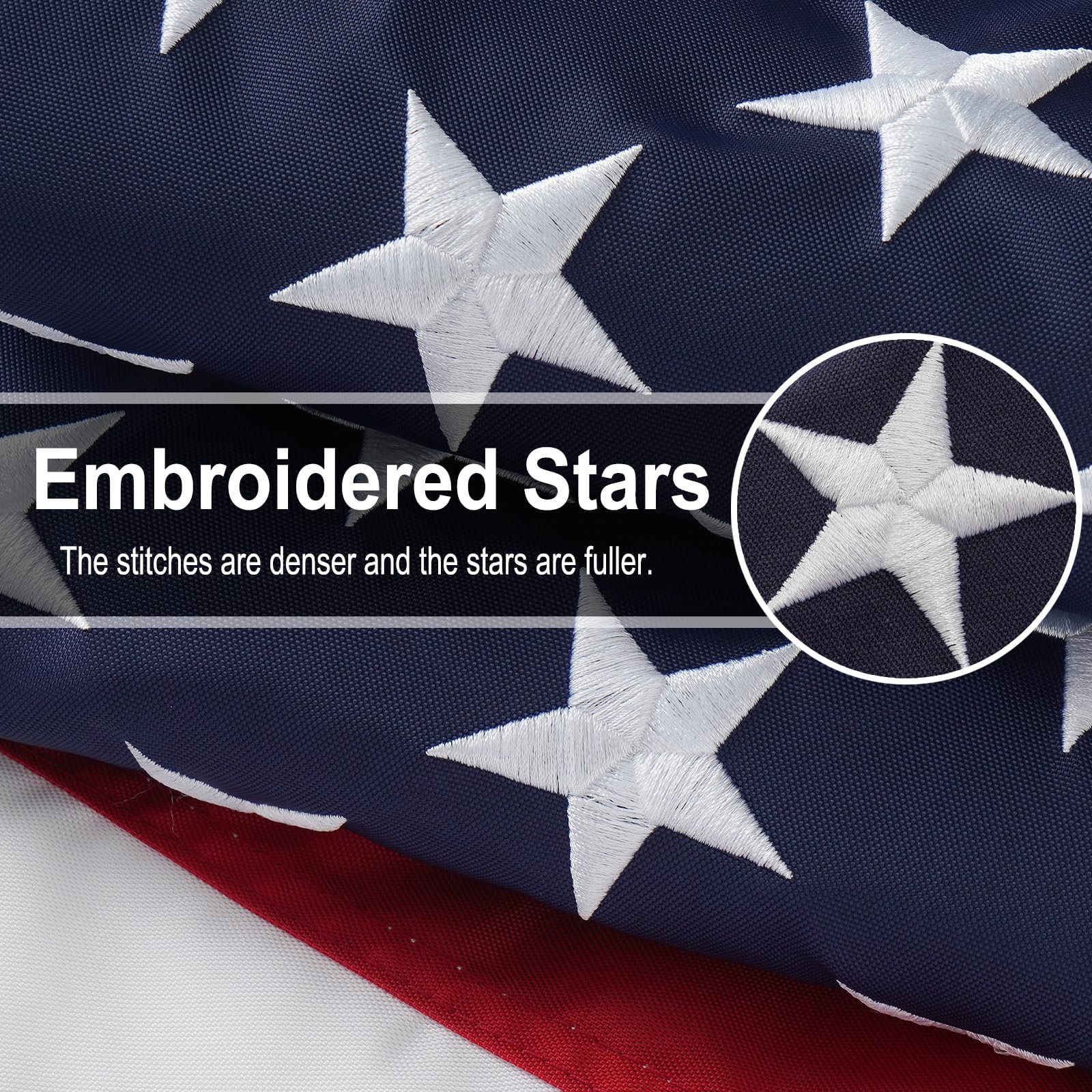 Foto 4 pulgar | American Flag Bradford, Poliéster 420d, Resistente, De 3 X 5 Pies - Venta Internacional.