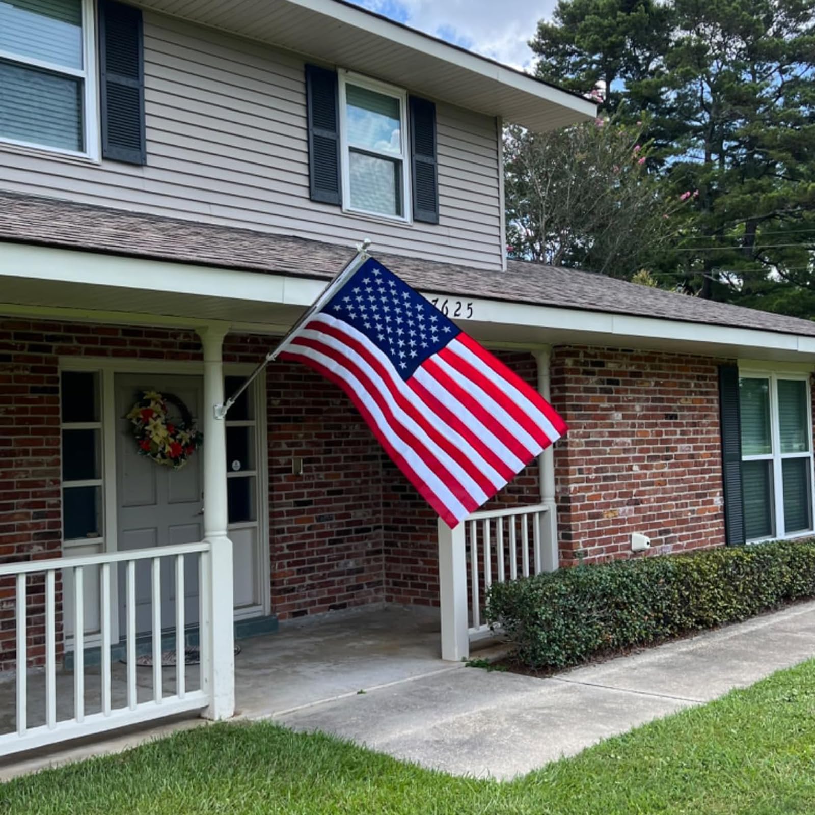 Foto 6 pulgar | American Flag Bradford, Poliéster 420d, Resistente, De 3 X 5 Pies - Venta Internacional.