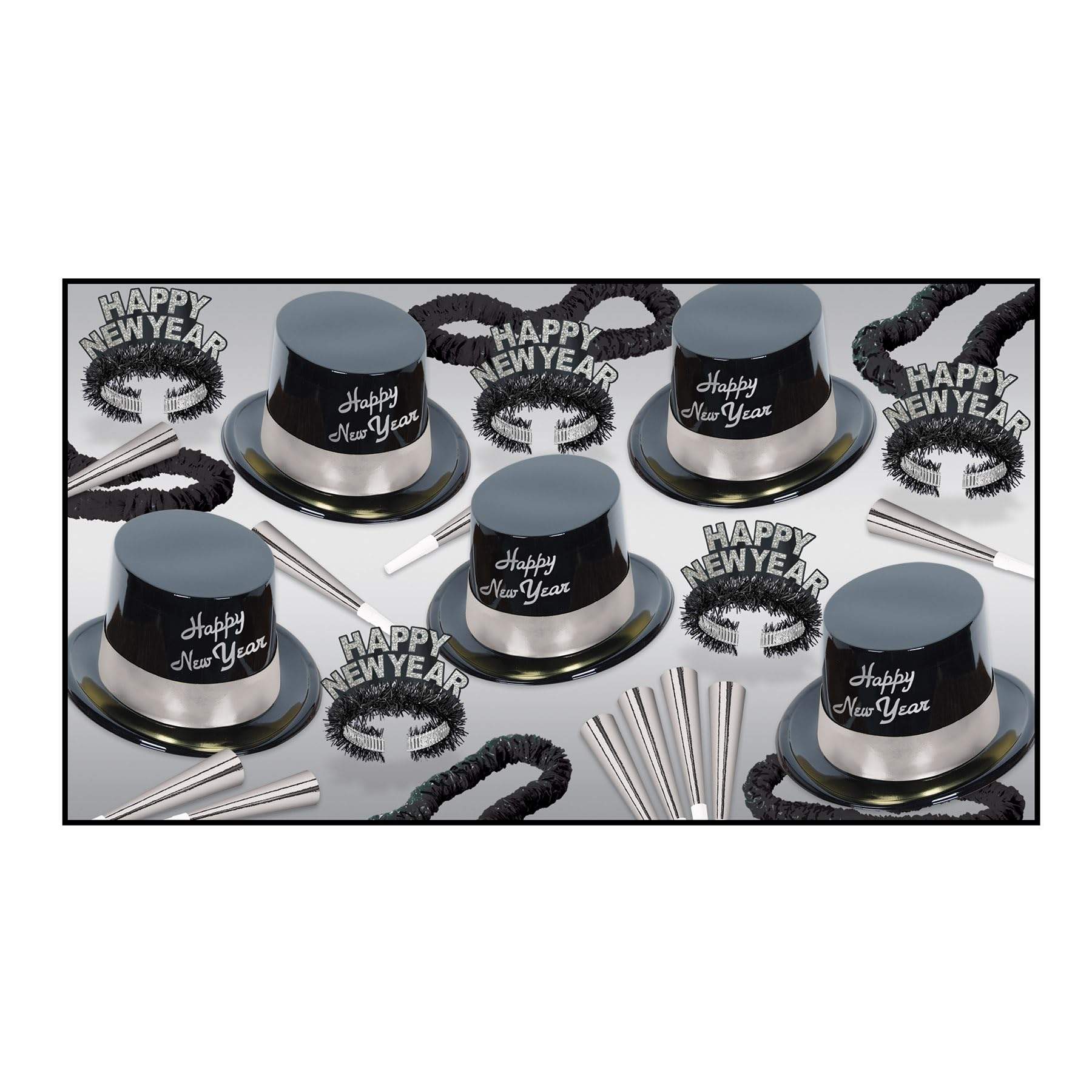 Foto 1 | Accesorios De Fiesta Beistle Silver Legacy, Surtido Para 10 - Venta Internacional.