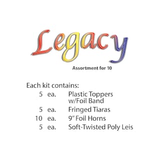 Foto 2 | Surtido De Accesorios Para Fiestas Beistle Legacy Para 10 Personas - Venta Internacional.