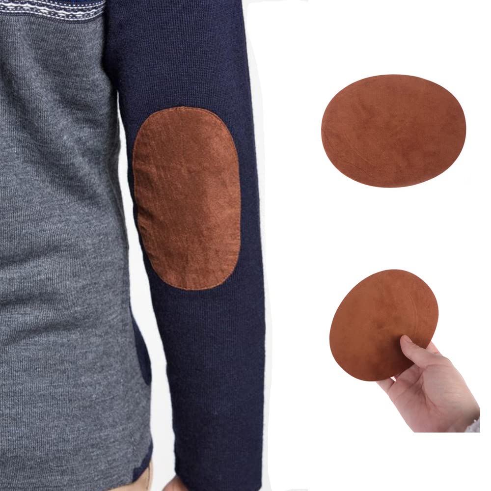 Foto 1 | Parches De Tela Termoadhesivos Para Codos Y Rodillas  5 Pares  Color Café Claro - Venta Internacional.