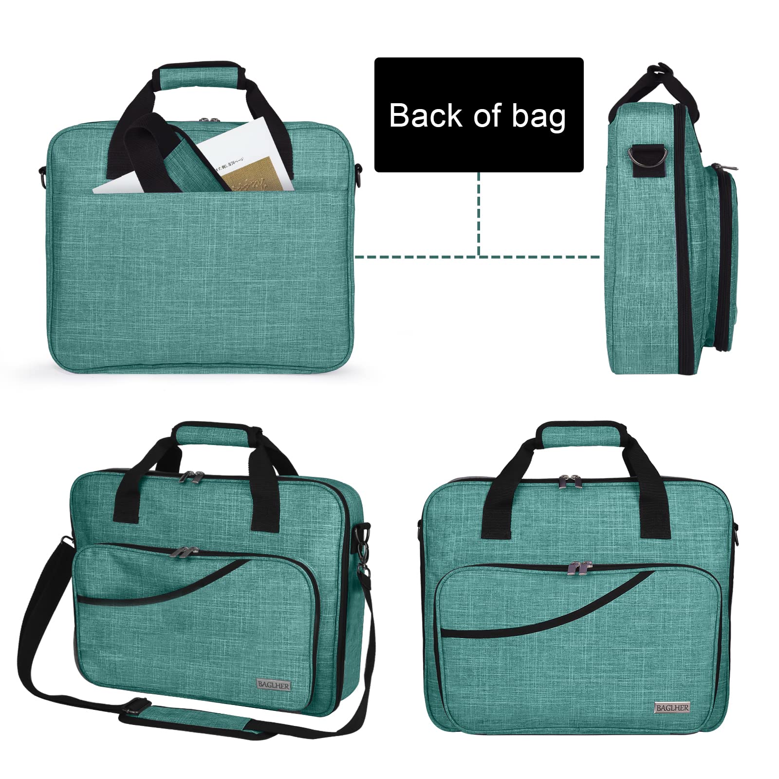 Foto 5 pulgar | Bolsa Organizadora De Bordados Baglher, Punto De Cruz, Grande, Verde - Venta Internacional.