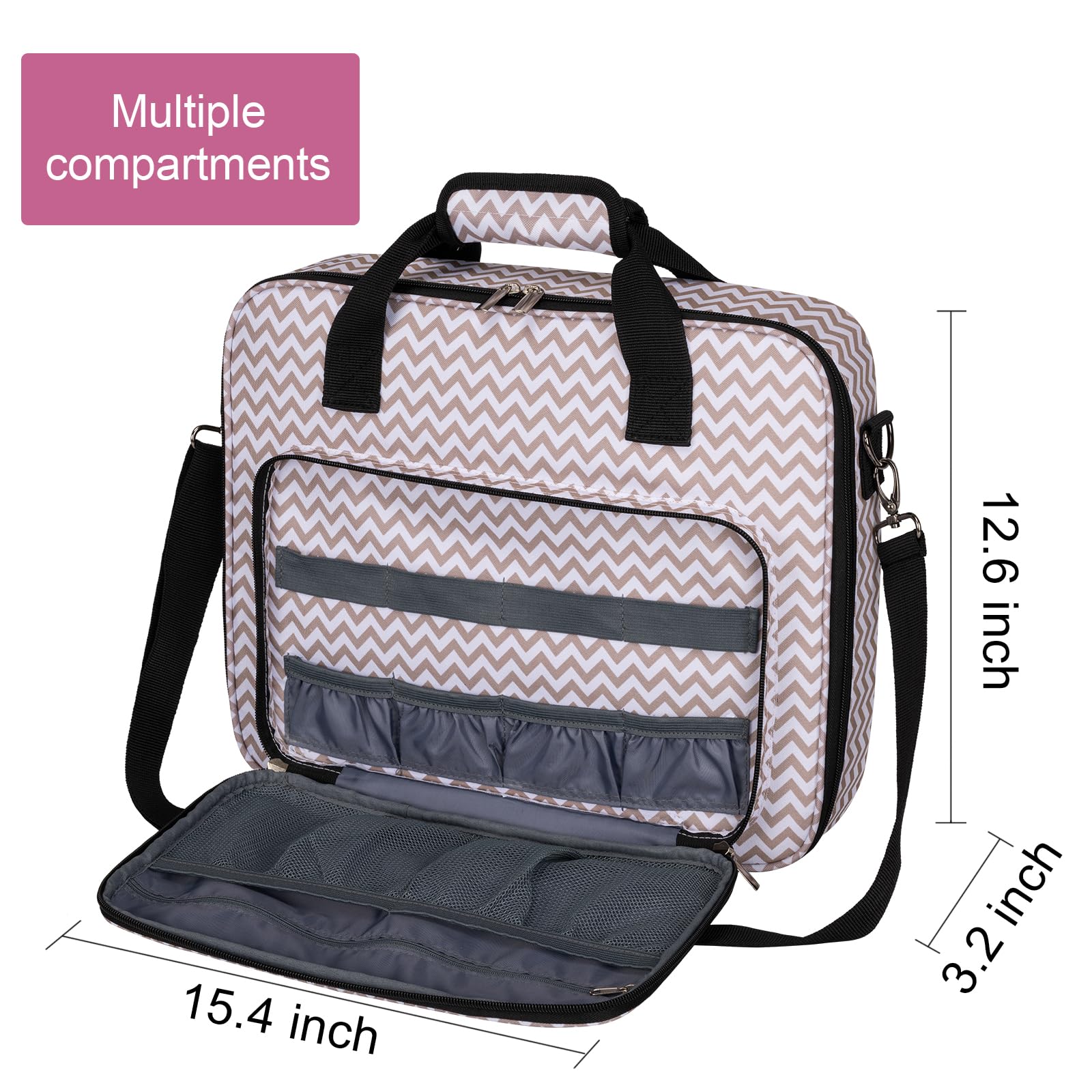 Foto 8 pulgar | Bolsa Organizadora de Bordado Baglher - Venta Internacional