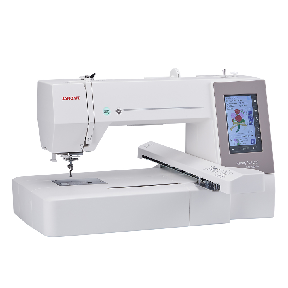 Bordadora Doméstica Janome Memory Craft Mc550e Le