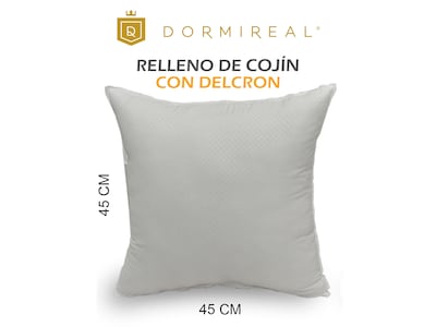 Foto 3 | Relleno de Cojín Dormireal color Blanco 2 Piezas