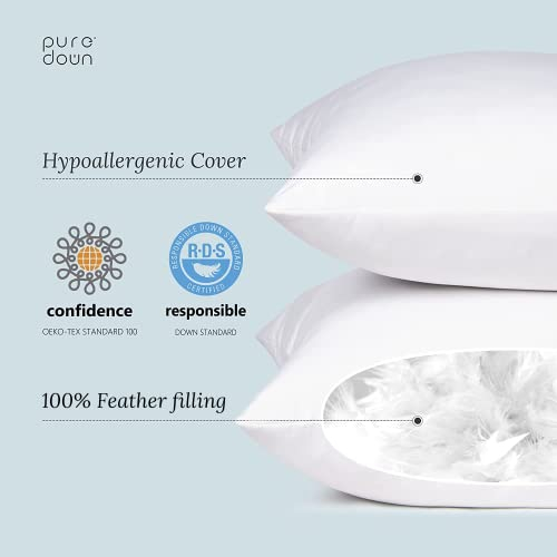 Foto 3 pulgar | Insertos para Cojines Puredown  Plumas 40 x 40 cm 2 Piezas - Venta Internacional