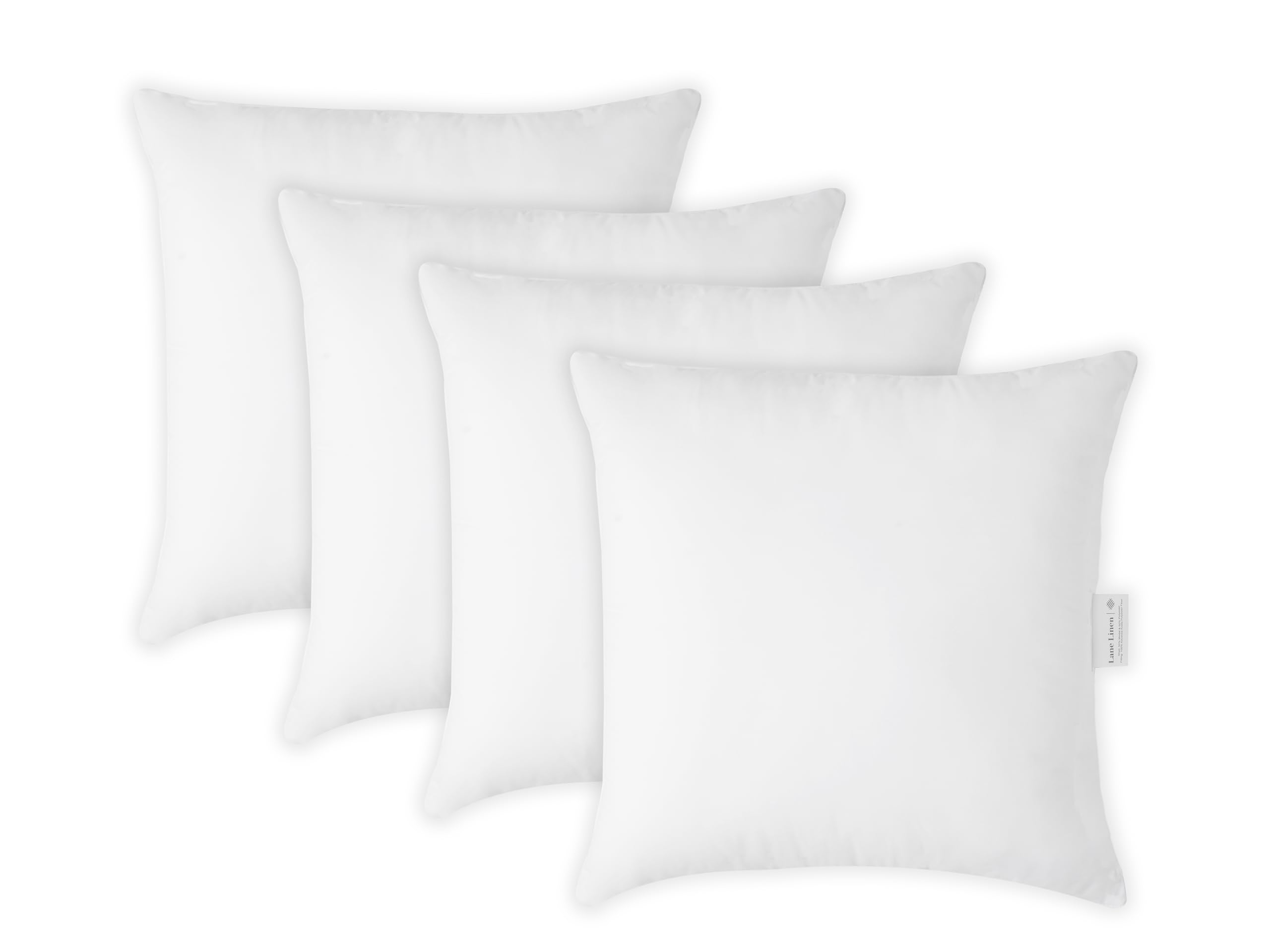 Foto 2 pulgar | Set De 4 Cojines Con Relleno Lane Linen, 40 X 40 Cm, Color Blanco - Venta Internacional.