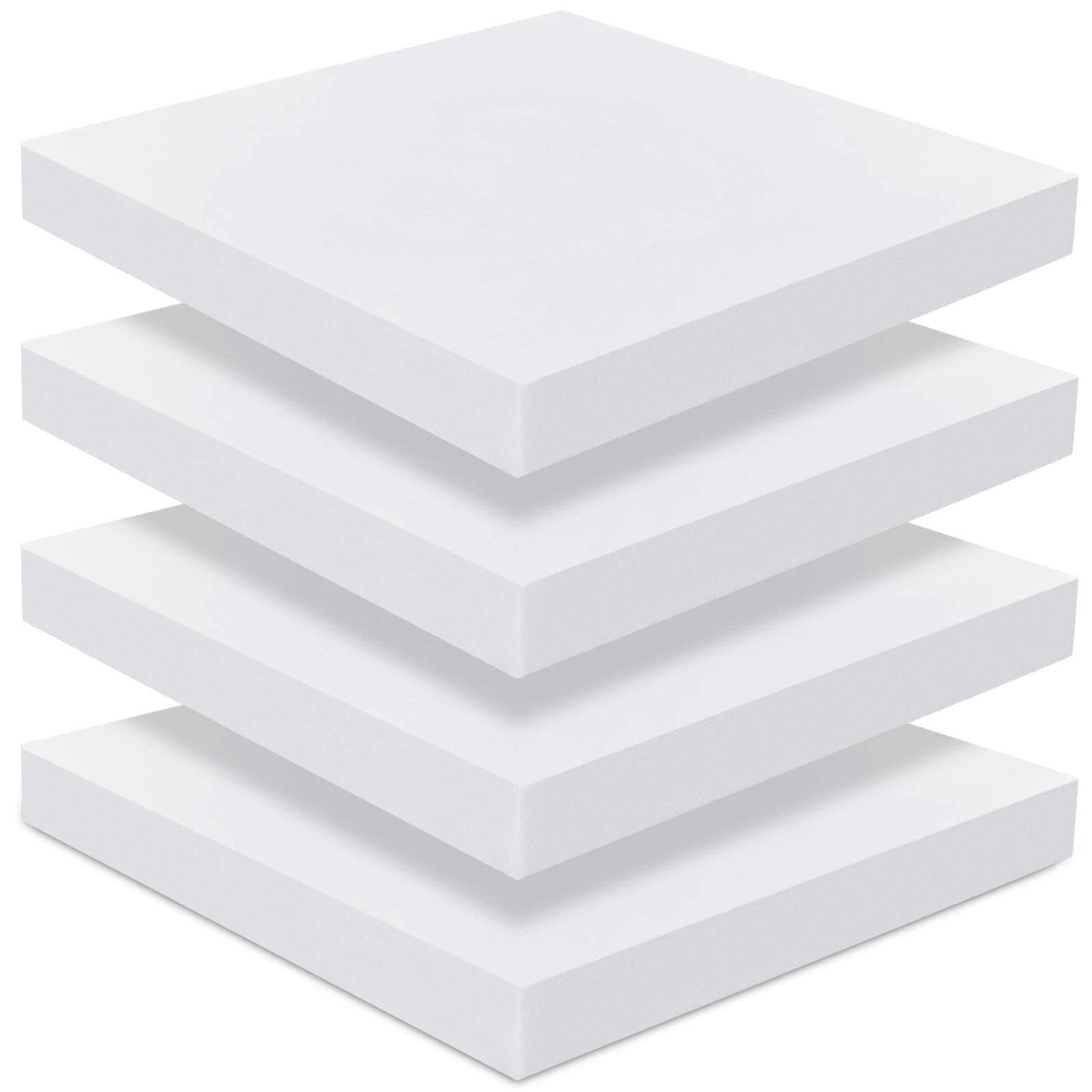 Foto 1 | Paquete De 4 Cojines De Espuma Frienda De Alta Densidad  61 X 61 X 5 Cm - Venta Internacional.