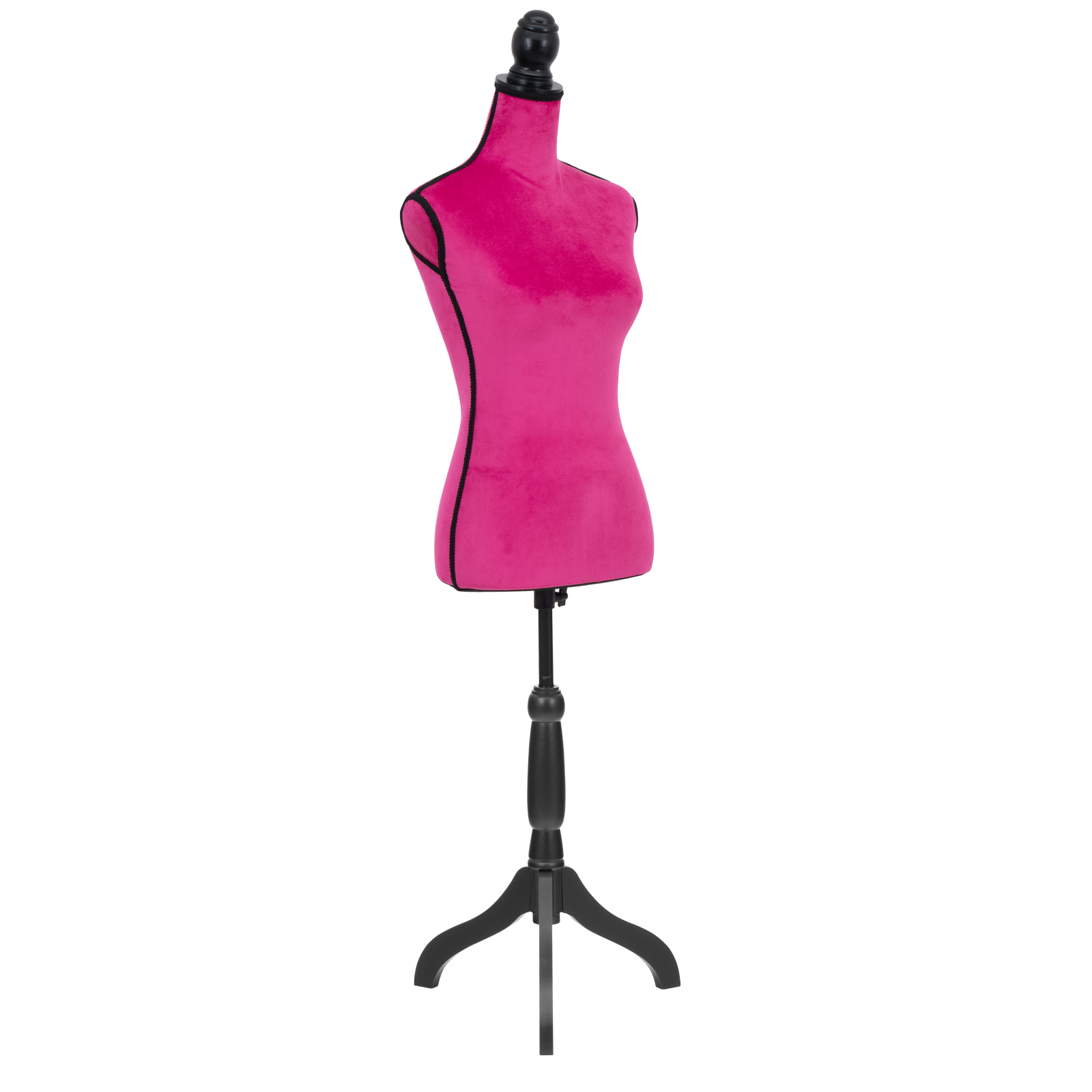 Foto 2 pulgar | Maniquí Torso Femenino Afelpado Onof Mtfat Para Modista Color Fucsia