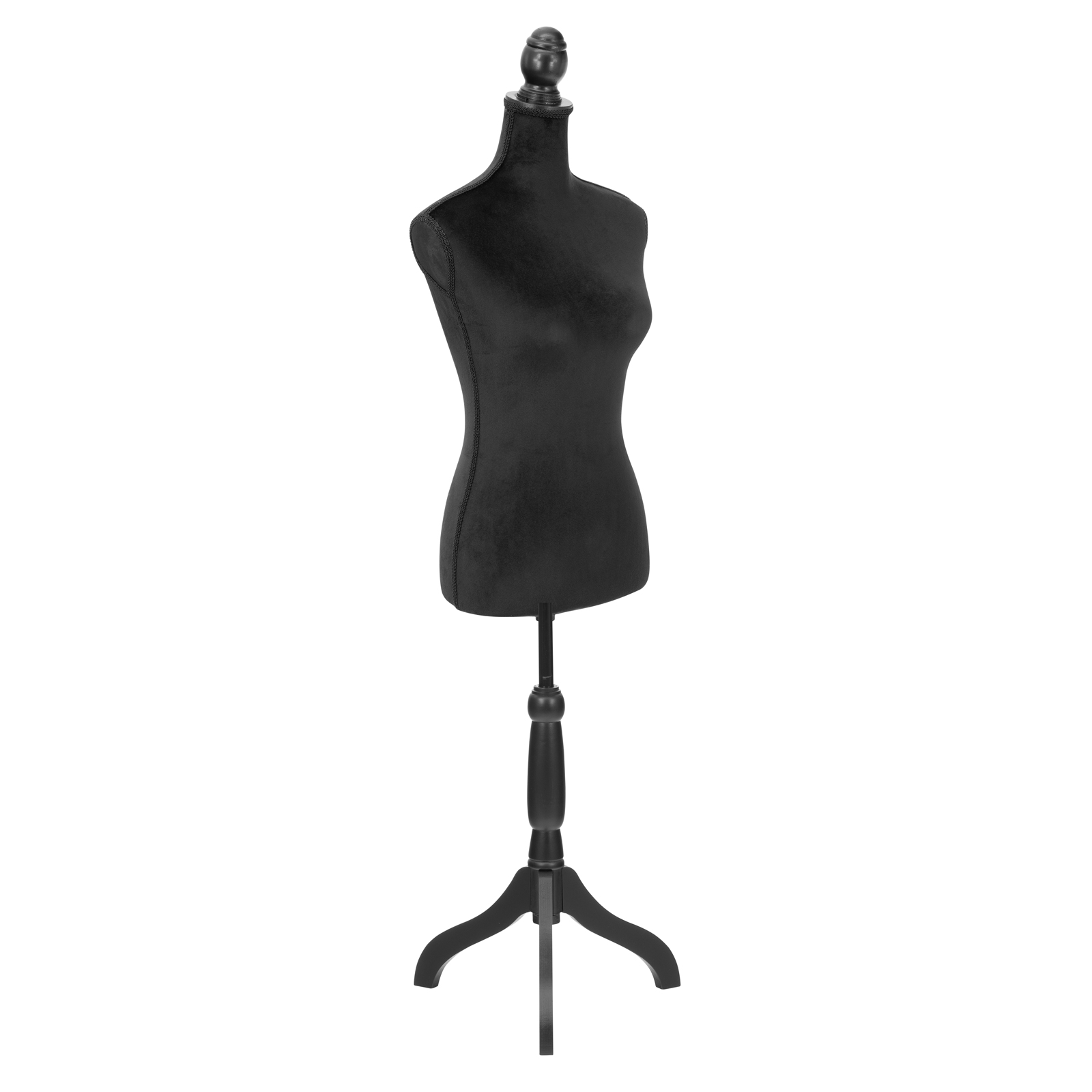Foto 2 pulgar | Maniquí Torso Femenino Afelpado Onof Mtfat Confeccionado Color Negro