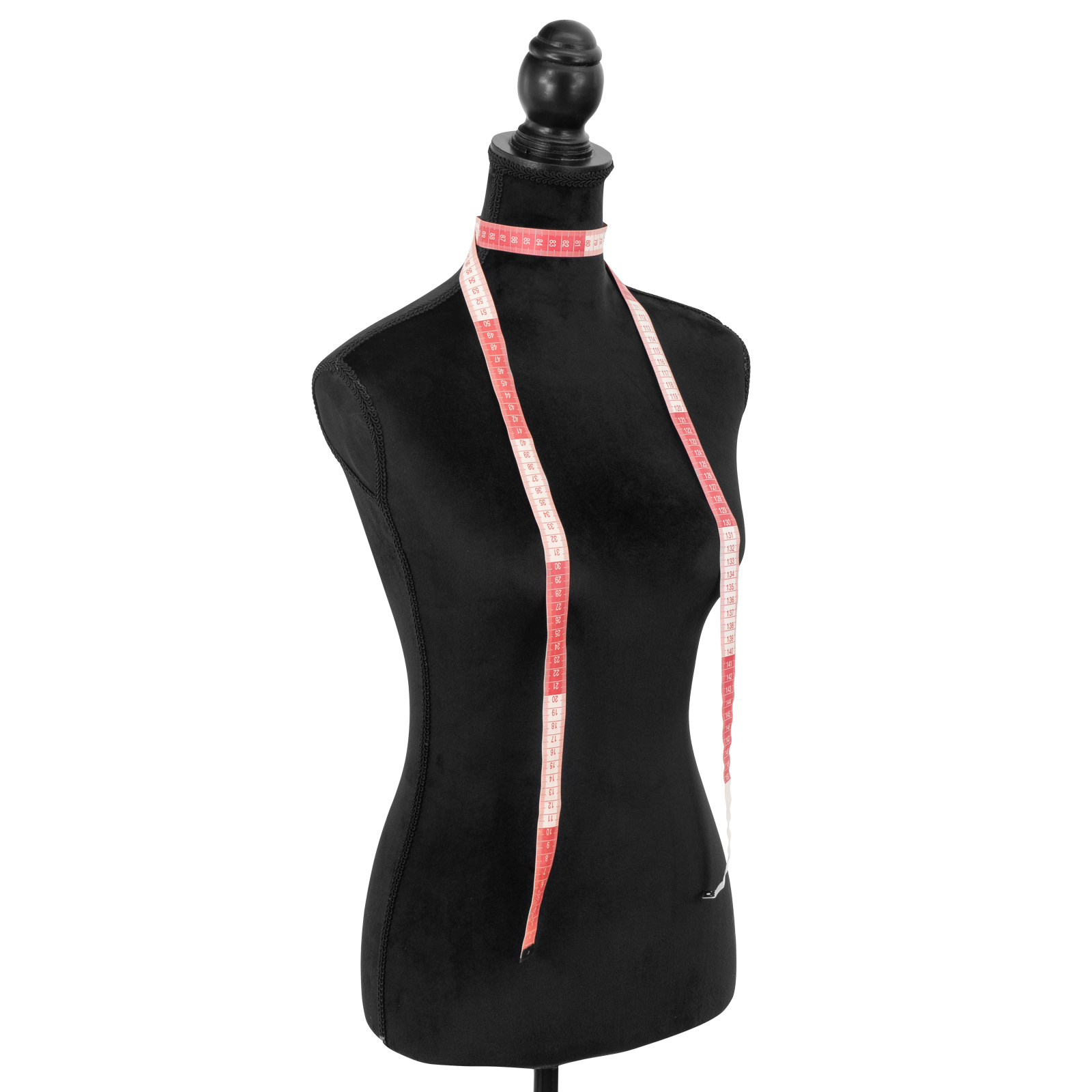 Foto 2 | Maniquí Torso Femenino Afelpado Onof Mtfat Confeccionado Color Negro