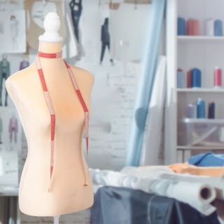 Foto 8 | Maniquí De Costura Onof Mtfat Torso Femenino Para Modistas Color Beige