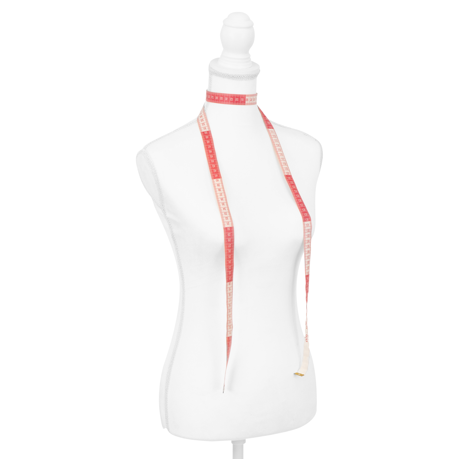 Foto 3 pulgar | Maniquí Torso Femenino Afelpado Onof Mtfat Para Modista Color Blanco