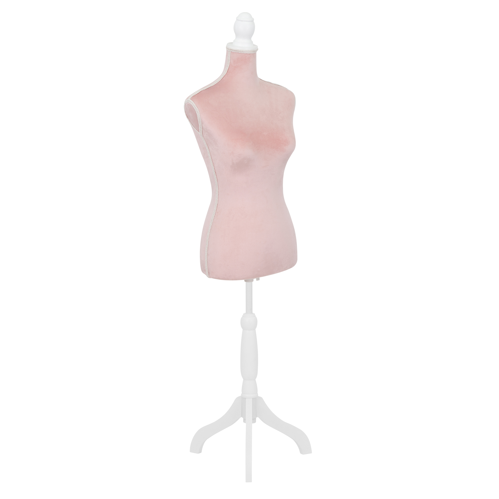 Maniquí Onof MTFAT color Rosa Torso Femenino Afelpado para Modista