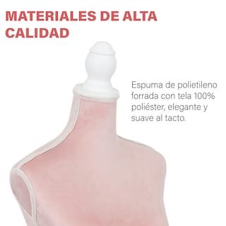 Foto 4 | Maniquí Onof MTFAT color Rosa Torso Femenino Afelpado para Modista