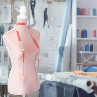 Foto 8 | Maniquí Onof MTFAT color Rosa Torso Femenino Afelpado para Modista