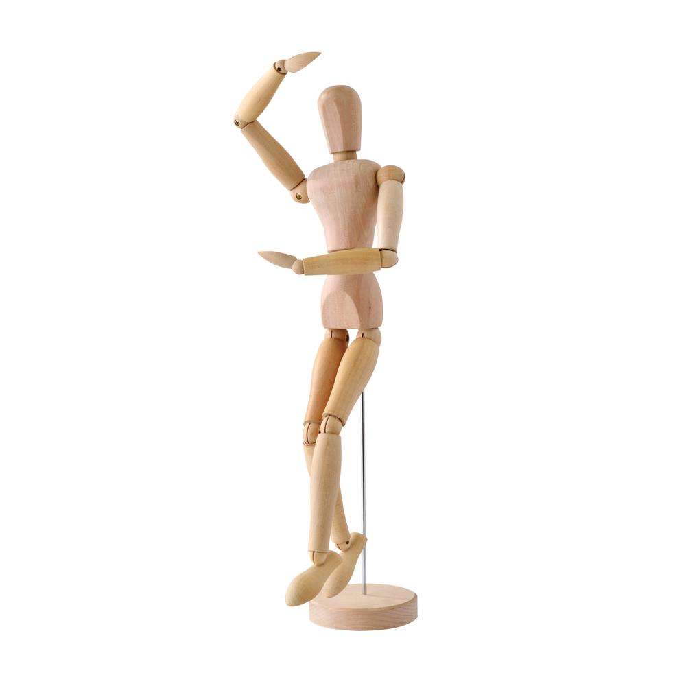 Foto 2 pulgar | Maniquí de Madera Articulado Femenino 40.5 Cm Atl