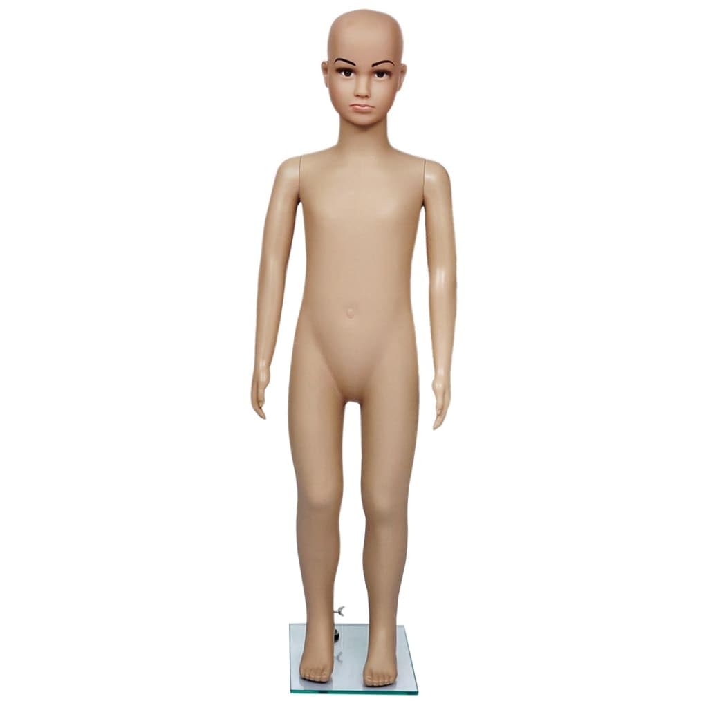 Foto 5 pulgar | Vestido De Cuerpo Entero Con Forma De Maniquí Infantil Vidaxl, 110 Cm, Color Beige - Venta Internacional.