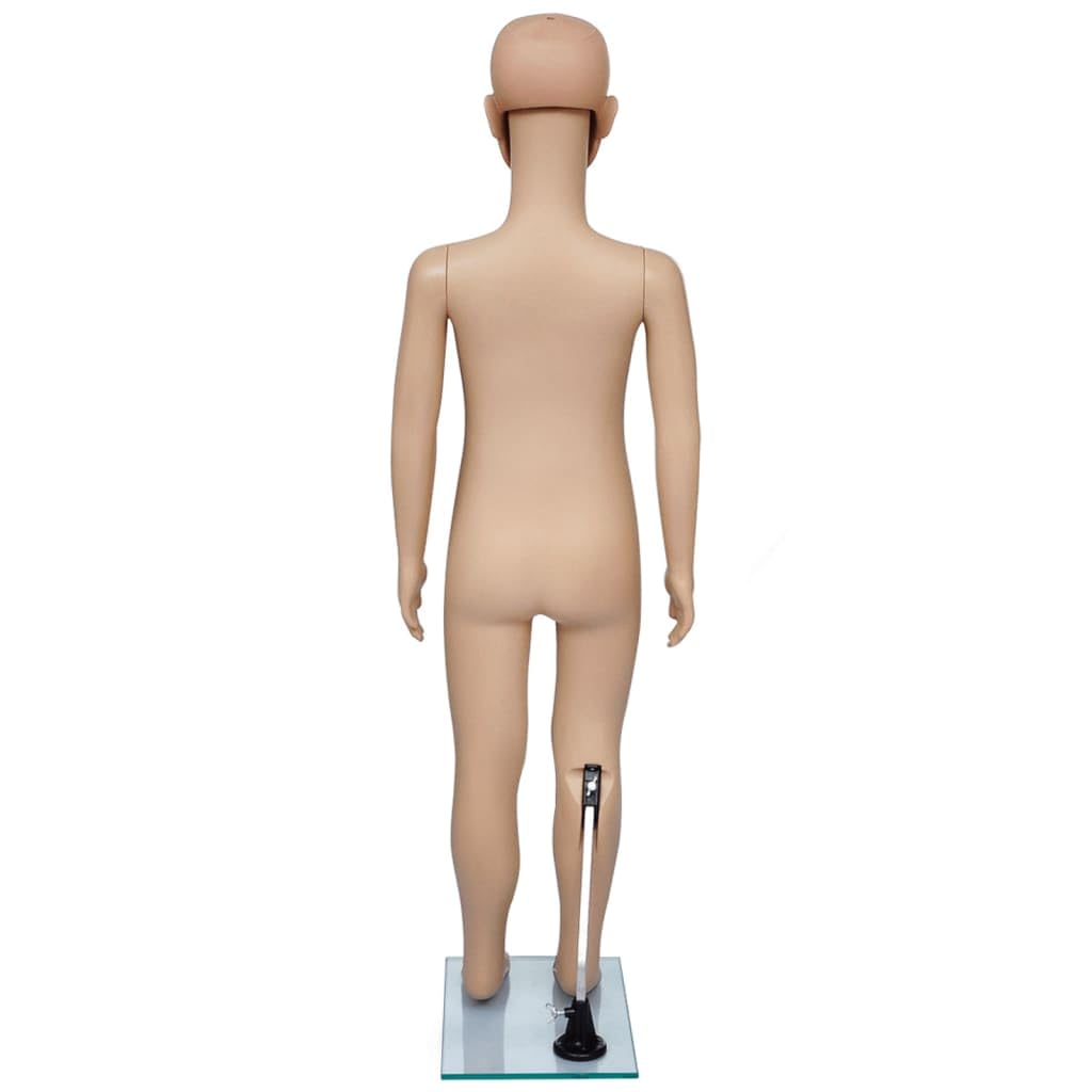 Foto 7 pulgar | Vestido De Cuerpo Entero Con Forma De Maniquí Infantil Vidaxl, 110 Cm, Color Beige - Venta Internacional.