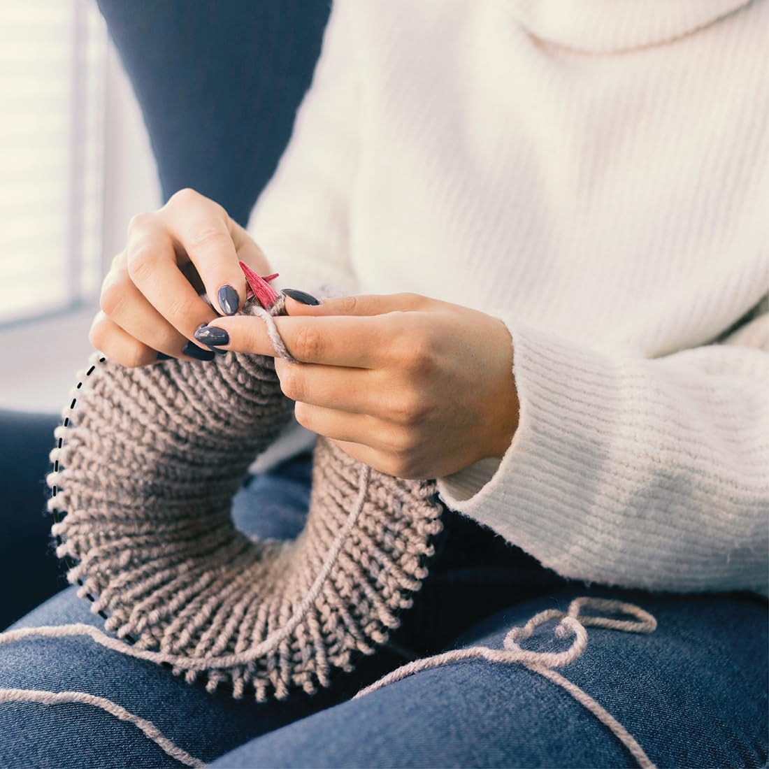Foto 5 | Agujas Circulares Fijas Knitpro Dreamz 80 Cm Talla 7 De Ee. Uu. - Venta Internacional.