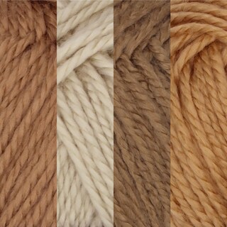 Foto 2 | Hilo Acrílico Yarn Jubilee Amigurumi Select Baby, Color Marrón, 4 X 50 G - Venta Internacional.
