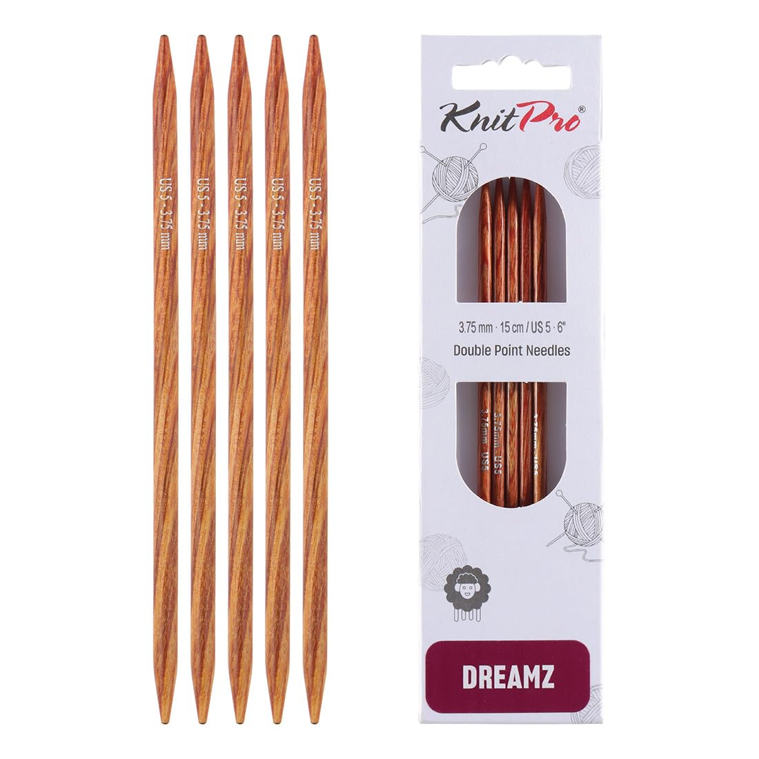 Foto 2 pulgar | Agujas De Doble Punta Knitpro Dreamz 6 (15 Cm) Us 5 (3 75 Mm) - Venta Internacional.