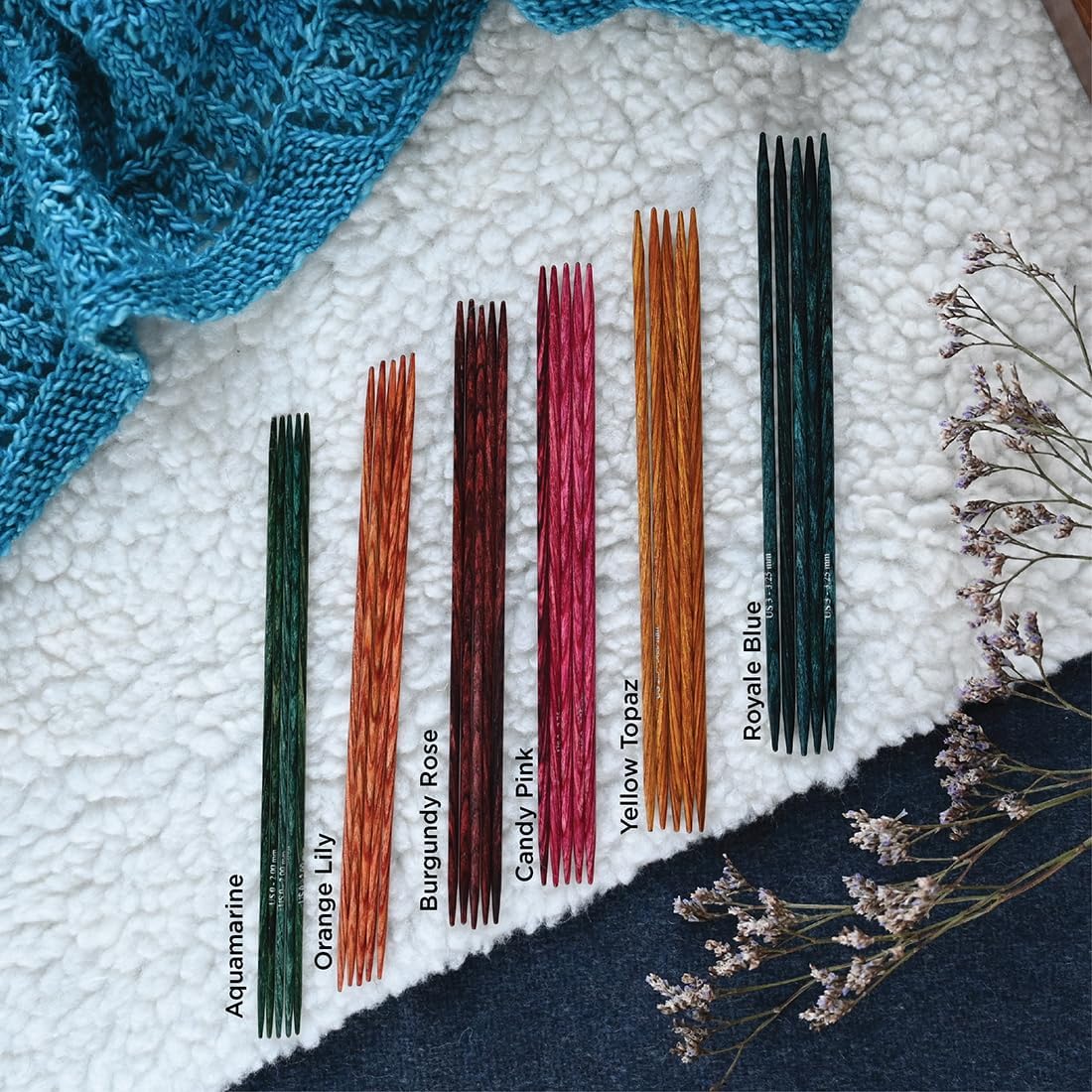 Foto 6 | Agujas De Doble Punta Knitpro Dreamz 6 (15 Cm) Us 5 (3 75 Mm) - Venta Internacional.