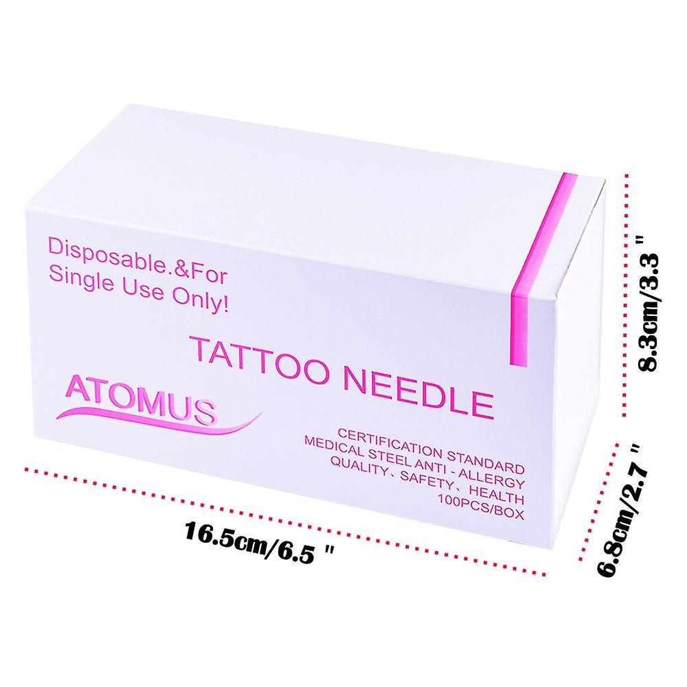 Foto 3 pulgar | Agujas De Tatuaje Huoguo Mixed 100 Unidades 3rl  5rl  7rl  9rl  3rs  5rs  7rs  9rs  5m1  7ml - Venta Internacional.