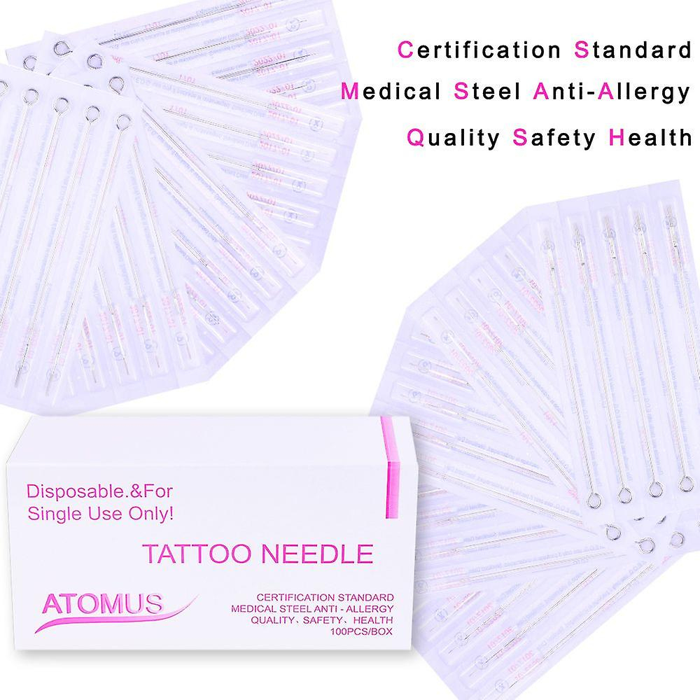 Foto 6 pulgar | Agujas De Tatuaje Huoguo Mixed 100 Unidades 3rl  5rl  7rl  9rl  3rs  5rs  7rs  9rs  5m1  7ml - Venta Internacional.