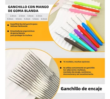 Foto 3 | Kit Completo 105pcspara Tejer Bordar Coser Bolso Rosa
