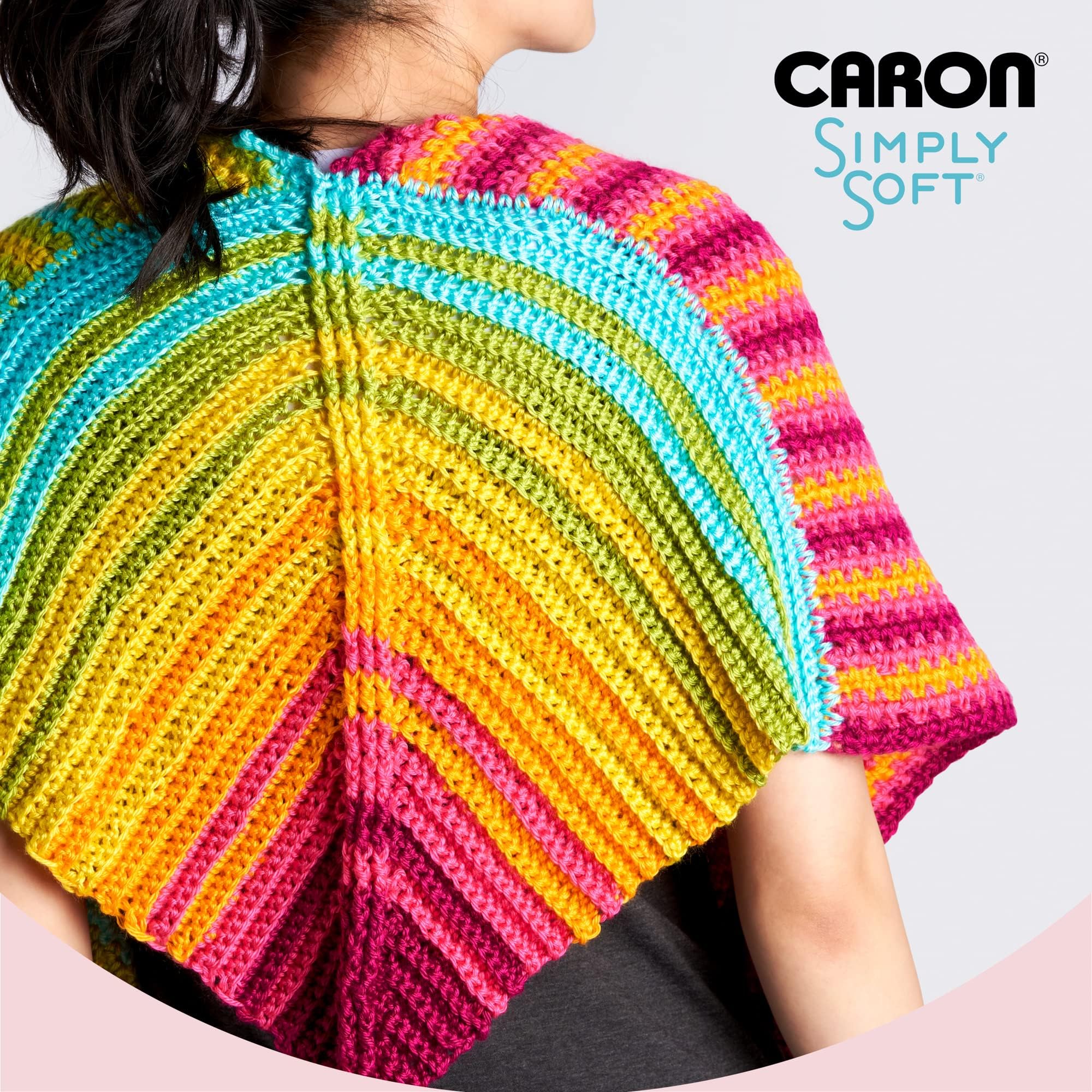Foto 5 pulgar | Yarn Caron Simply Soft Autumn Red  100% Acrílico  170 G  Paquete De 3 - Venta Internacional.
