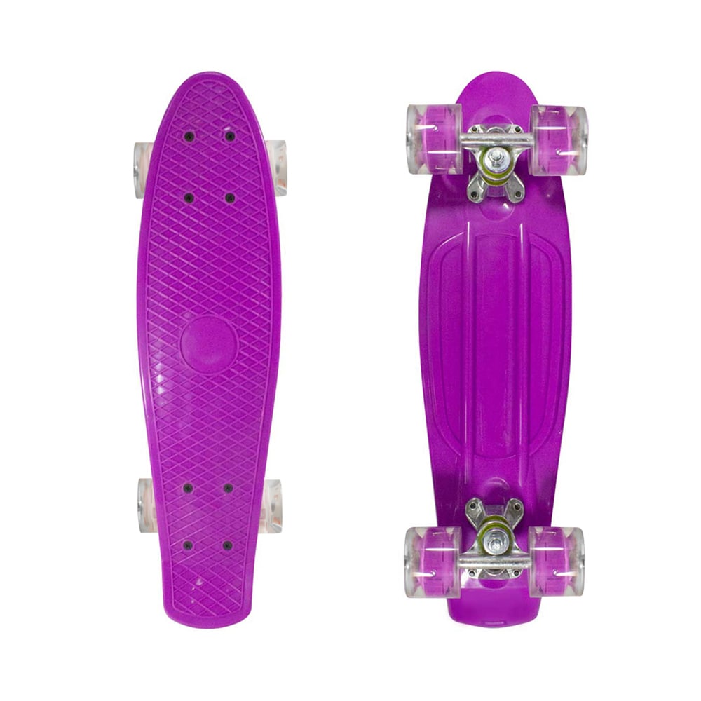 Patineta con Luz Led Genérico color Morado $549