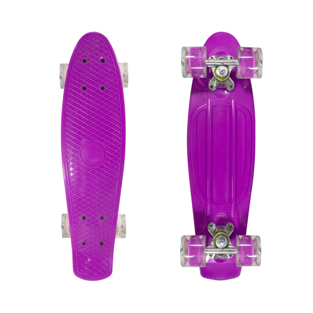 Foto 1 | Patineta con Luz Led Genérico color Morado